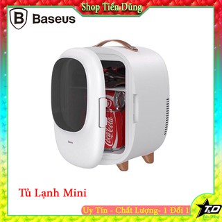 Tủ lạnh hai chiều baseus zero space dung tích 8 lít công suất 60w hai chế độ nóng / lạnh, sử dụng cho văn phòng, gia dih