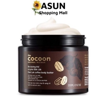 Bơ Dưỡng Thể Cocoon Chiết Xuất Cà Phê Đắk Lắk 200ml