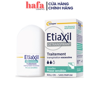 Lăn khử mùi  Etiaxil Détranspirant Aisselles Peaux Sensibles 15ml (cho da hỗn hợp, da nhạy cảm)