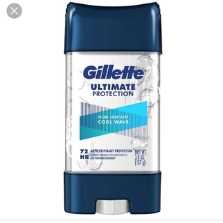 [Mẫu mới] Gel Khử Mùi Nam Gillette 6 In 1 Cool Wave 107g Mỹ