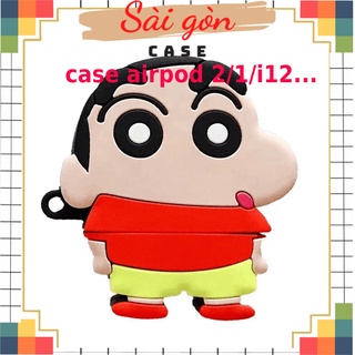 Case Vỏ Bọc airpods 2/airpod 1/CẤC DÒNG I Hình Thú Đựng Hộp Sạc Tai Nghe Bằng Silicon Dẻo Đẹp mã BÉ BÚT CHÌ A2