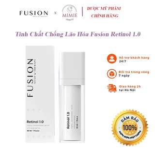 [CHÍNH HÃNG] Tinh Chất Chống Lão Hóa Fusion Retinol 1.0 Sáng Da, Giảm Nếp Nhăn, Se Khít Lỗ Chân Lông 30ml