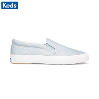 Giày Keds Nữ - Anchor Slip Iridescent Denim Lt Blue - KD060025