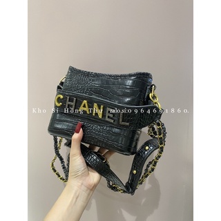 Túi xách nữ hobo ngọc trinh da rắn đế đúc size 20cm