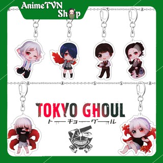 Móc khoá Mica anime Tokyo Ghoul (Ngạ Quỷ vùng Tokyo) - Nhựa Cứng Acrylic In 2 mặt sắc nét ( ảnh thật )