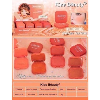 Phấn Má hồng 2in1 Kiss Beauty Blusher