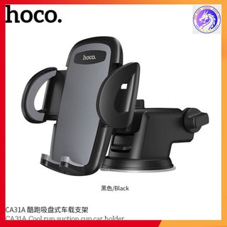 Giá Đỡ Điện Thoại Trên Ô Tô Nhựa PC Hoco CA31A - Keo Dán Chắc Chắn - Hàng Chính Hãng
