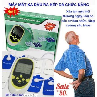 MÁY MASSAGE TRỊ LIỆU 8 MIẾNG (KOSHIZU)