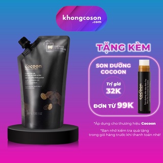 Túi Refill Cà phê Đắk Lắk Cocoon Làm Sạch Da Chết Cơ Thể Da Sáng Mịn Đều Màu 600ml - Khongcoson