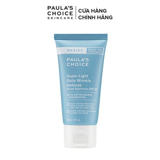 Kem chống nắng đa năng siêu nhẹ không bết dính Paula’s Choice Resist Super -Light Daily Wrinkle Defence SPF 30 60ml 7760