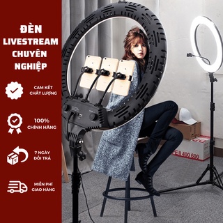 Đèn livestream cao cấp siêu sáng, hỗ trợ bán hàng, phun xăm, chụp ảnh, trang điểm hàng chính hãng