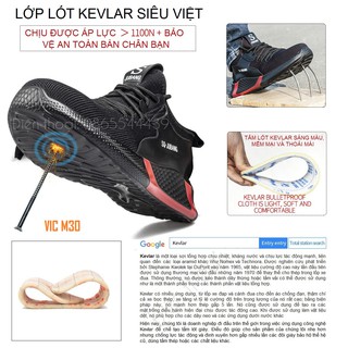 Giầy bảo hộ lao động siêu nhẹ VIC M30