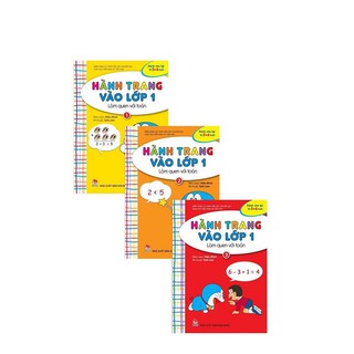 Sách - Hành trang vào lớp 1 cho bé - Làm quen với Toán 1,2,3