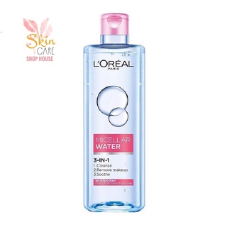 Nước tẩy Trang L'Oreal Paris 3-in-1 Micellar Water 400ml