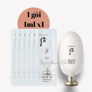 (Combo 10)Tẩy tế bào chết Whoo trắng da