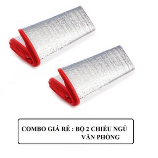 Combo 2 chiếu ngủ cho dân văn phòng giá rẻ - giao màu ngẫu nhiên