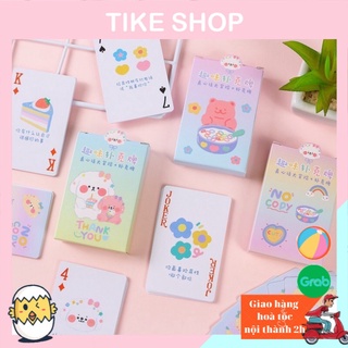 BỘ BÀI TÂY 52 LÁ HOẠT HÌNH DỄ THƯƠNG/ POCKER HÌNH CUTE