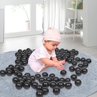 Bóng nhựa mềm cho bé túi 100 quả banh nhựa bé chơi lều quây Loại cao cấp màu đặc biệt