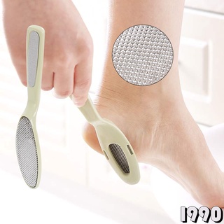Dụng cụ chà gót chân tẩy tế bào chết mặt kim loại đa năng 2 trong 1 - Chà gót chân giá rẻ  (CGKL02)
