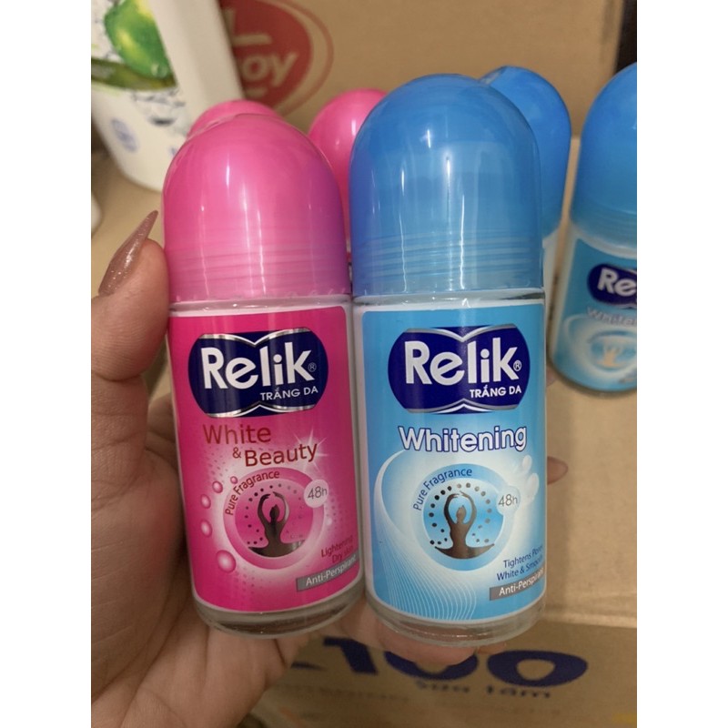 Lăn Relik chai lớn 50ml