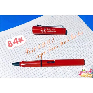 Bút máy ngòi kim tinh lá tre CD 102 (thanh đậm tốt)