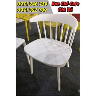 Ghế nhựa cafe, ghế trà sữa cao cấp giá rẻ