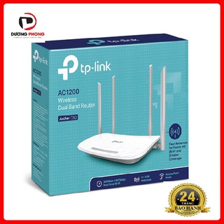 Bộ phát Wifi TP- Link Archer C60 [AC1350, 5 anten, 2 băng tần] Chính Hãng - BH 24 Tháng
