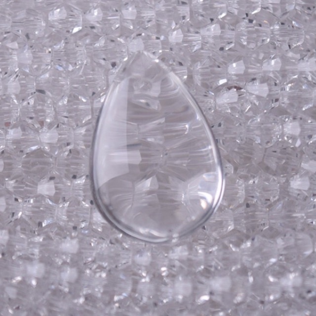 [10 vien ] Pha lê giọt nước 22mm