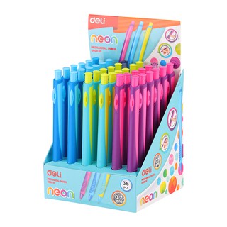 Bút chì kim Deli - 0.5mm/0.7mm - Nhiều màu sắc, họa tiết - Màu ngẫu nhiên - EU60200 / EU60400 / EU60800