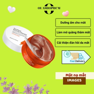 Hộp 60 miếng Mặt nạ mắt gel cam đỏ dưỡng ẩm làm săn chắc da loại bỏ quầng thâm mắt