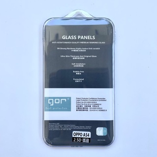 Miếng dán kính cường lực thương hiệu Gor cho Oppo A54 bộ 2 miếng dán+ phụ kiện dán