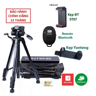 Chân Máy Ảnh Tripod YUNTENG VCT-668 cho DSLR, máy quay, điện thoại