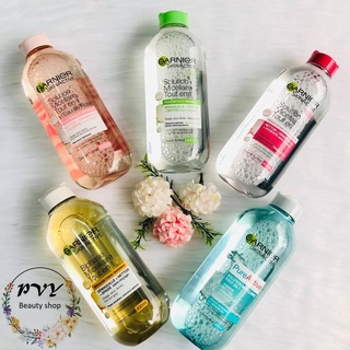 Nước Tẩy Trang GARNIER Pháp 400ml. Dành cho mọi loại da. #Pvy Beauty