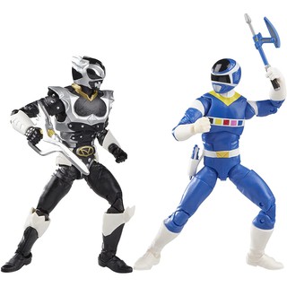 Mô hình nhân vật Hasbro ⚡ Power Rangers Lightning Collection ⚡ 6 inch In Space: Blue Ranger Vs. Silver Psycho Ranger
