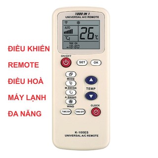 Điều khiển điều hoà đa năng K-100ES và K-1028E