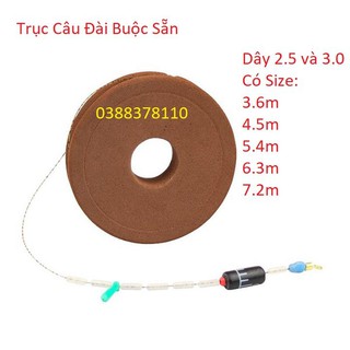 Trục Nâu Buộc Sẵn Chuyên Dùng Câu Đài Và Câu Đơn Rất Tốt - TBS 1