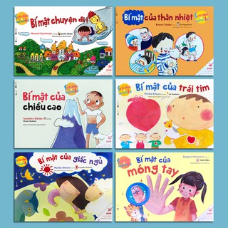 Sách - Ehon Sự Kỳ Diệu Của Cơ Thể - Tái Bản (6 quyển lẻ tùy chọn)