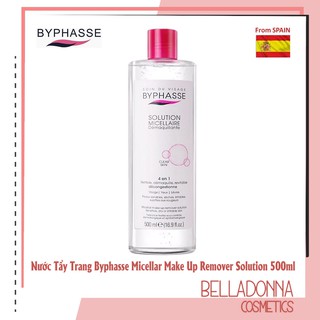 [HÀNG CHÍNH HÃNG] Nước Tẩy Trang Byphasse Micellar Make Up Remover Solution 500ml