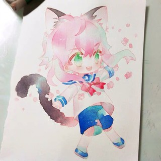 [Michi Art Store] Bing KaShi - Giấy vẽ màu nước màu chì 160gsm, 180gsm A4 A5