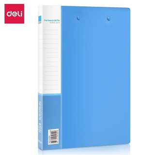 [Mã LIFEDLOA44 giảm 100K đơn 299K] File A4 đựng tài liệu Deli, Xanh da trời - 1 cái - 5309