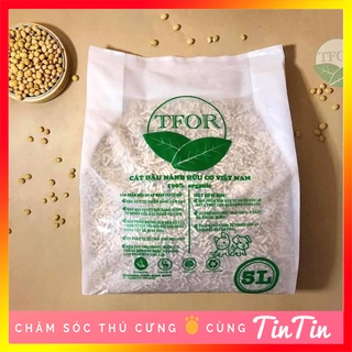 Cát Vệ Sinh Hữu Cơ Bã Đậu Nành Cho Mèo Tofu TFOR 5L