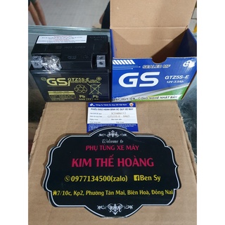Bình Ắc qui Gs dùng cho Wave Rs , S110 , Neo , Lx , AB 110 ...