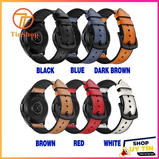 DÂY DA HYBRID 22MM CHO ĐỒNG HỒ THÔNG MINH [SAMSUNG, HUAWEI, MITFIT, TICWATCH...]