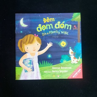Sách - Picture book song ngữ Đêm đom đóm (dành cho bé 0-6 tuổi)