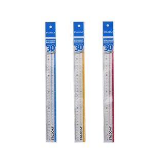 Thước kẻ nhựa PVC dẻo Stacom 20/30cm SR220