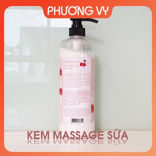 1000ml KEM MASSAGE TINH CHẤT SỮA