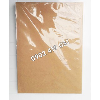 Giấy Decal Da Bò A4 [ Xấp 100 tờ ]