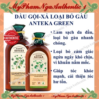 Dầu Gội Xả loại bỏ Gàu Green Pharmacy