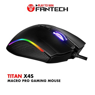 Chuột Gaming Fantech TITAN X4S ( LED Chroma + phần mềm riêng ) LED RGB  - Hãng phân phối chính thức