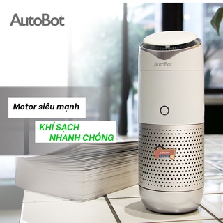 Máy Lọc Không Khí Autobot Dành Cho Ô Tô, Khu Vực Làm Việc, Tạo Ion Âm, Khử Mùi, Lọc Bụi Mịn PM2.5